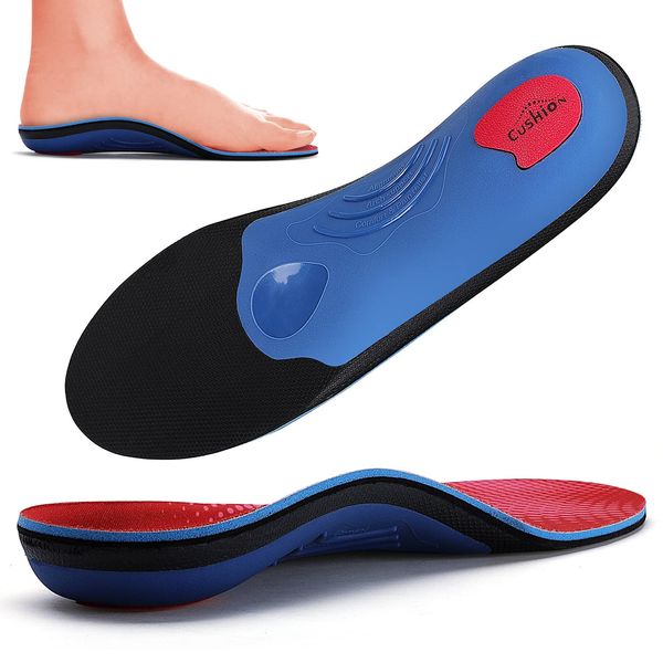 

shoe parts accessories walkomfy orthopedic insoles plantar fasciitis pain relief ortics 4cm high arch support for flat feet foot valgus 2303, White;pink