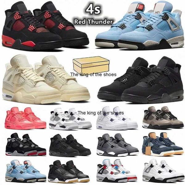 

2023og j4s og2023 og 2023 high 4s 4 basketball shoes mens shoes sail sneakers patent bred military black university blue atmosphere infrared