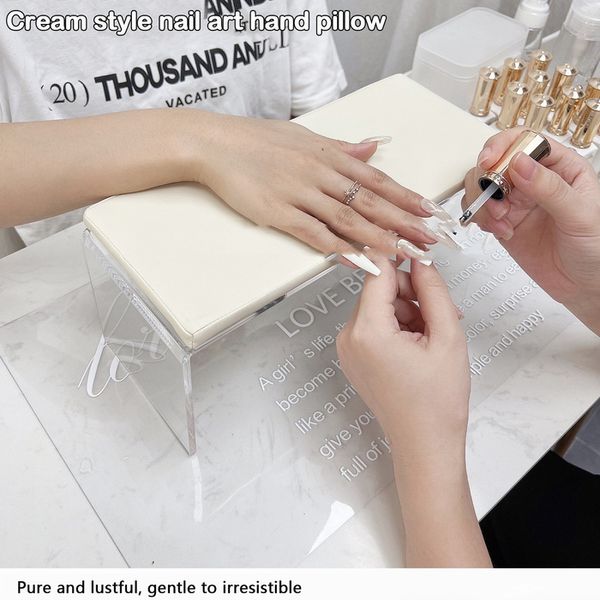 

hand rests angnya minimalist cream style hand rests thickened acrylic nail art hand pillow nail hand arm rest pillows holder nail salon 2303