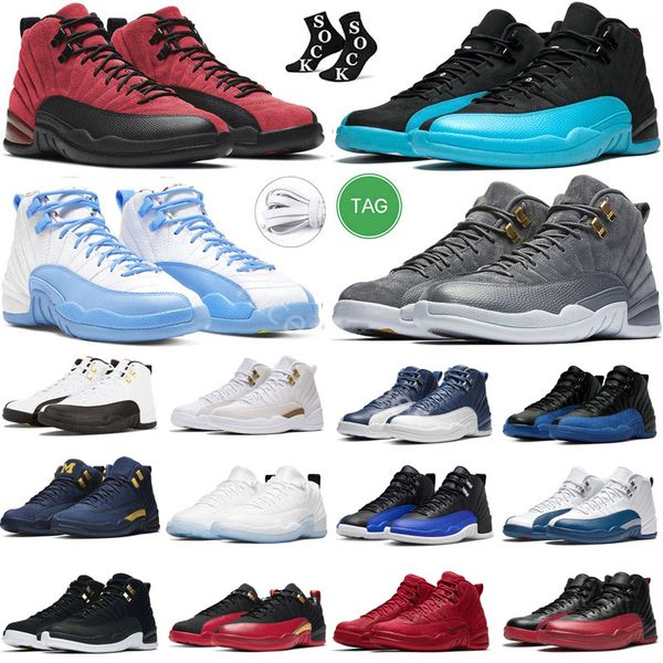 

mens basketball shoes jordens 12 12s flu game hyper royal royalty taxi nylon michigan gym red playoff stealth black taxi university gold twi