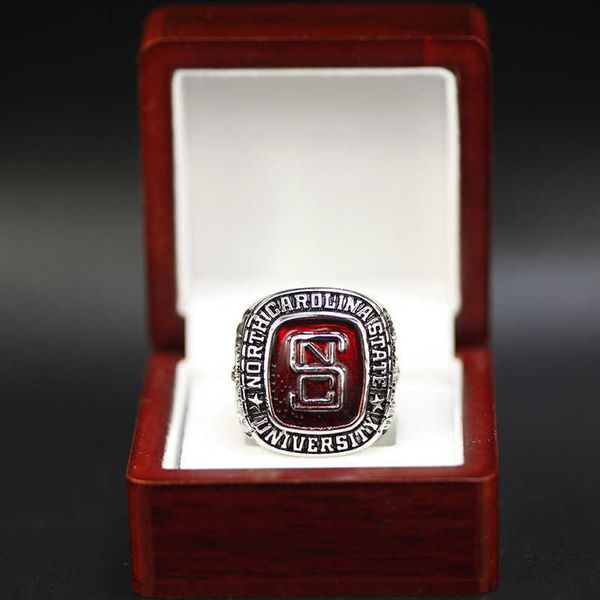 

ncaa 1974 north carolina championship ring university ring, Silver