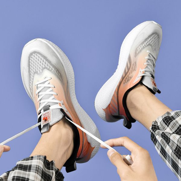 

2023 men women running shoes orange blue grey blue mens trainers outdoor sneakers size 39-44 color6