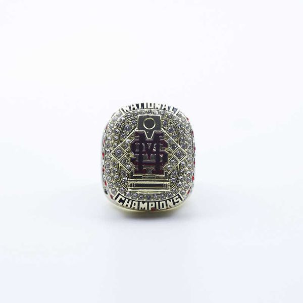 

2021ncaa sec mississippi state bulldog baseball championship ring, Golden;silver