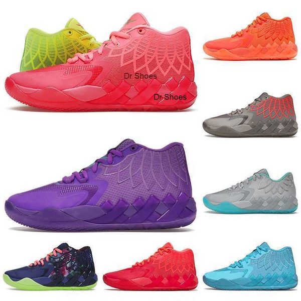 

sports 2023 basketball shoes lamelo ball 3 balls mb.01 trainers mens queen city rick and morty galaxy ufo rock ridge red not from here black