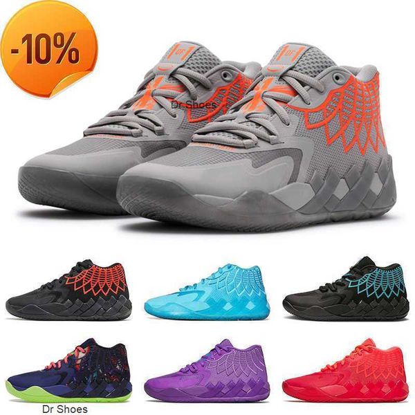 

2023 40-46 sizes us 7.5-12 men's shoes mb.01 lamelo ball queen city basketball shoe buzz city rick and morty sneakers designers men spo