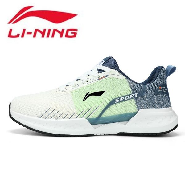 

brand li ning science and technology ultra light 19 sneakers men's running shoes 2023 spring and autumn mesh surface cushioned shock co, Black