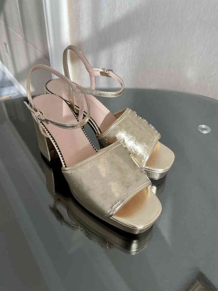 

2023 classic high heel sandals party fashion leather women's dance shoes designer high heels women's shoes ggity k021, Black