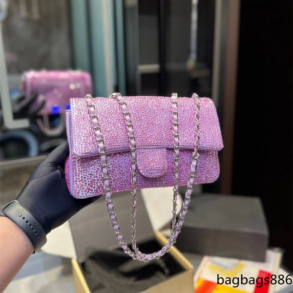 

luxury designers and diamond jewellery big bag handbag champagne flap woman light shi xiang yin metal hardware leather chain shoulder the bo