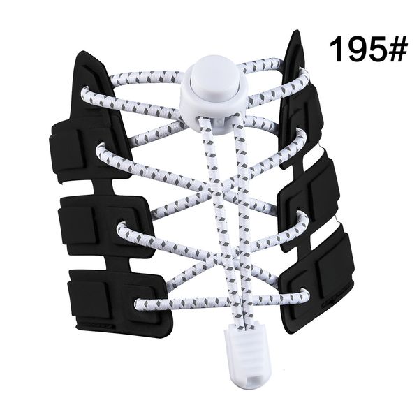 

shoe parts accessories lazy elastic shoelace lengthened replaceable women's reflective color men's lace up arold003 230311, White;pink