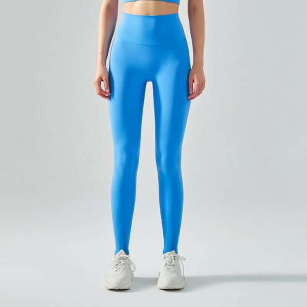 

ll yoga pants peach buttock fitness pants women's sports sweat absorption breathable no size nude feeling leggings high waist buttock l