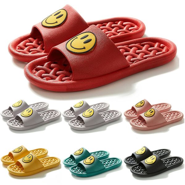 

2023 men women summer sandals mens outdoor slippers beach waterproof slide orange maroon womens indoor shoes, Black