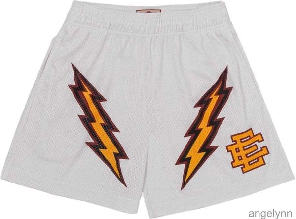 

men's shorts eric emanuel ee basic korte mannen casual fitness sport broek zomer gym workout mesh, White;black