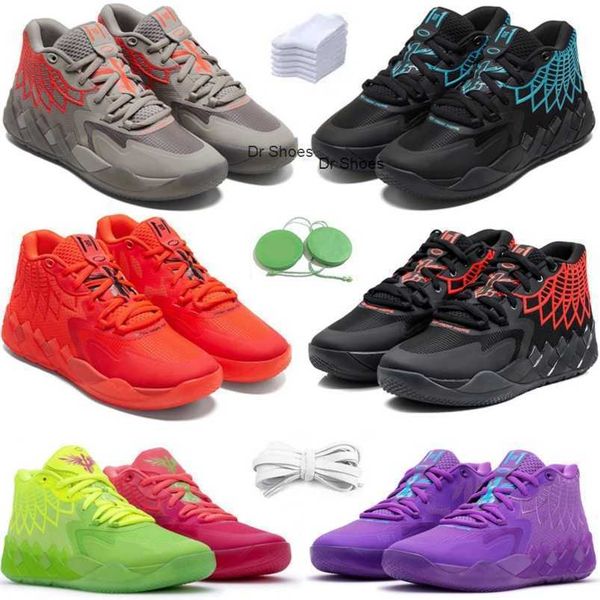 

2023 lamelo shoe lamelo ball 1 mb.01 men basketball shoes black blast buzz city lo ufo not from here queen citys rick and morty rock ridge