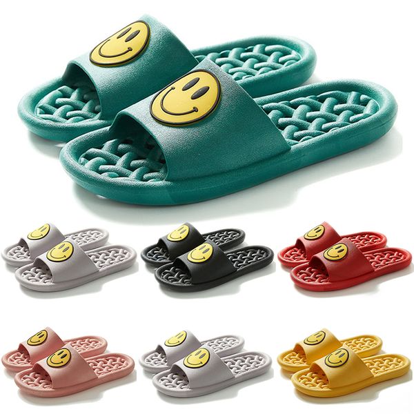 

2023 men women summer sandals mens outdoor slippers beach waterproof slide green orange womens indoor shoes, Black