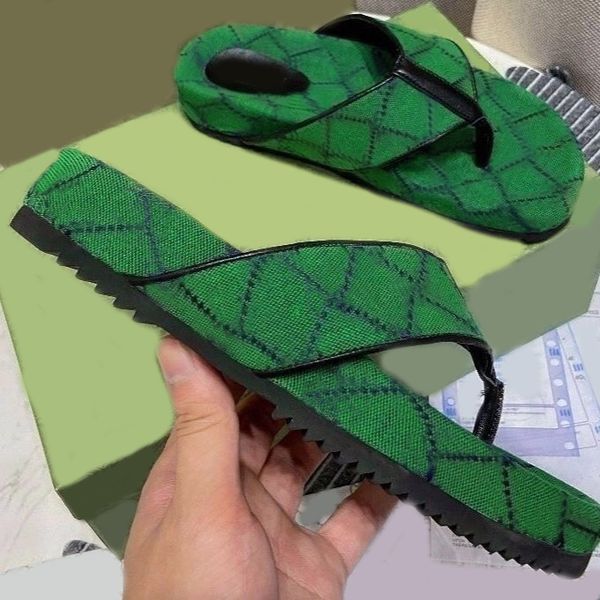 

designer slippers sandal women canvas slide loose cake platform slippers joint embroidery printing joker increased wearing sandals rainbow p, Black