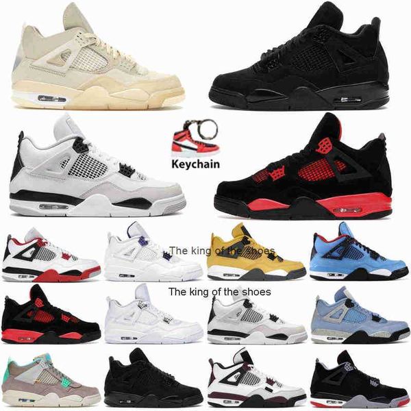 

2023 ogj4s og2023 og black cat jumpman jordon 4 4s mens basketball shoes university blue court purple shimmer cement cactus jack men women s