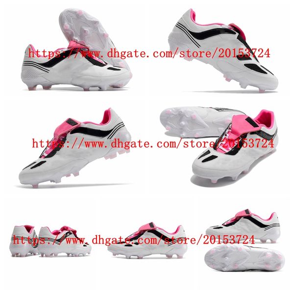 

2023 new men predator precision fg soccer shoes football boots training high ankle sport sneakers quality