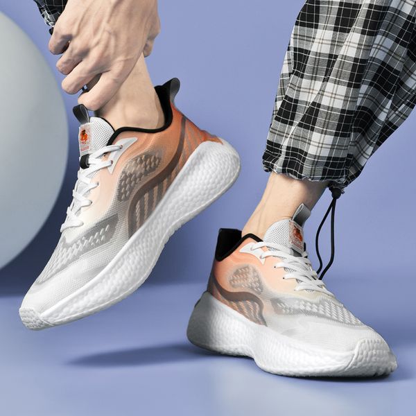 

2023 men women running shoes orange blue grey blue mens trainers outdoor sneakers size 39-44 color34