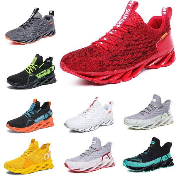 

men running shoes fashion trainers general cargo black white blue yellow green teal mens breathable sports sneakers fourty nine