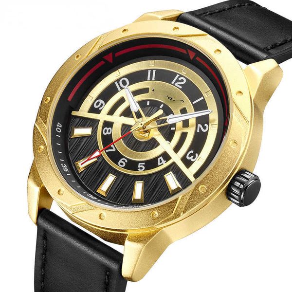 

outdoor men's trend waterproof watch 594 fashion design wholesale, Slivery;black