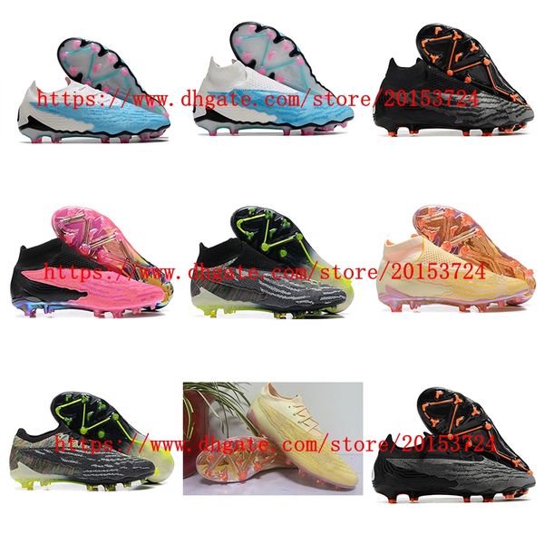 

mens high ankle soccer shoes football boots phantom gx elite fg firm ground cleats phantom gt2 neymar acc ghost outdoor trainers