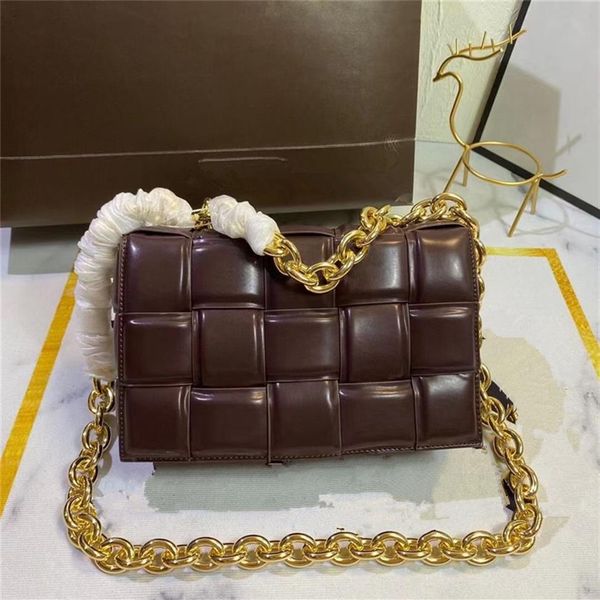 

totes canvas bag handbags designers shoulder bag weave grid wallet chain leather handbag designer bags women crossbod2400