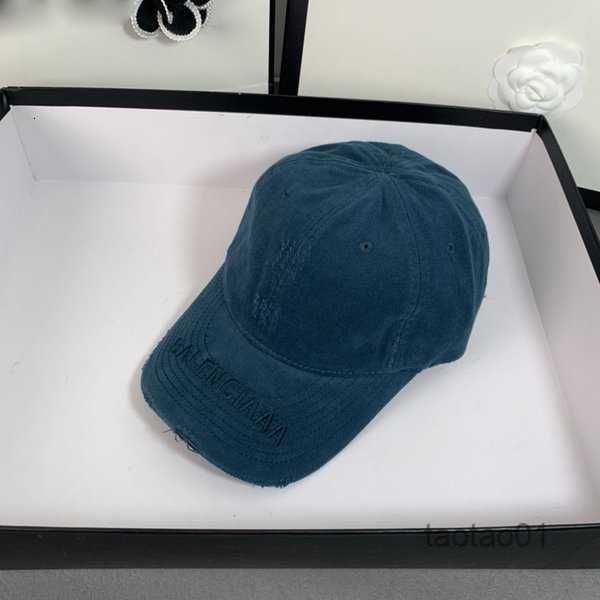 

men's and women's designers casquette sports denim ripped ball caps solid color b letter outdoor couple hats0qsa, Blue;gray