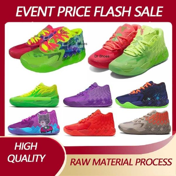 

melo basketball shoes lamelos mb 1 rick and mortys men women running shoes queen city galaxy lamelo ball melos mb1 kids low