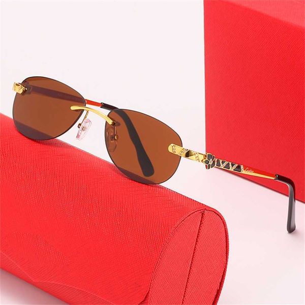 

sunglasses 2023 new frameless trend diamond decorative leg sunglasses purple flower personalized versatile women's glasses, White;black