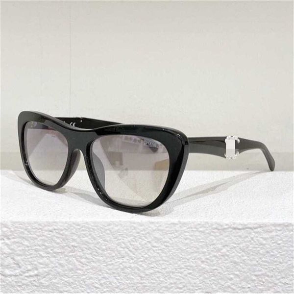 

sunglasses 2023 new xiaoxiangjia's fashion box plate and star sunglasses ch9095, White;black