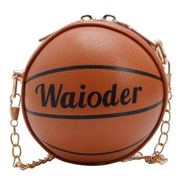 

handbags kids shoulder bags children accessories one-shoulder messenger personality mini basketball coin purse boy girl chain e8644, Black