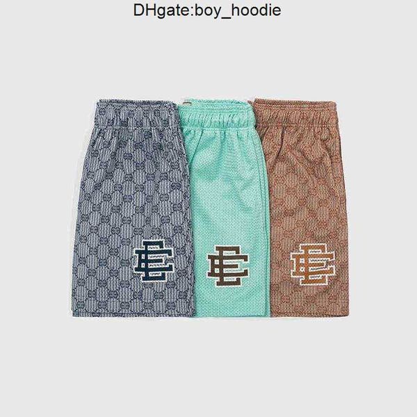 

eric emanuel ee basic short summer men's casual mesh shorts fitness sports gym man 5is3, White;black