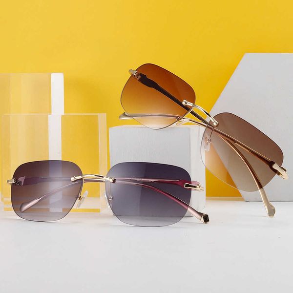 

sunglasses 2023 new square leopard head sunglasses fashion trend men's and women's, White;black