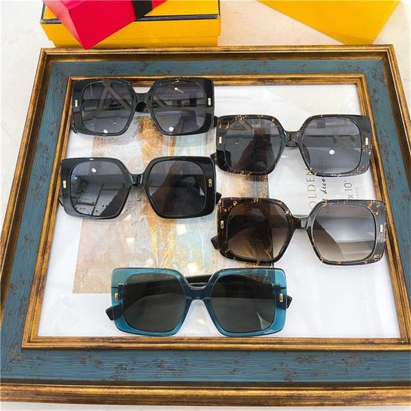 

sunglasses 2023 new family f's personalized square star same fashion sunglasses ff0422, White;black