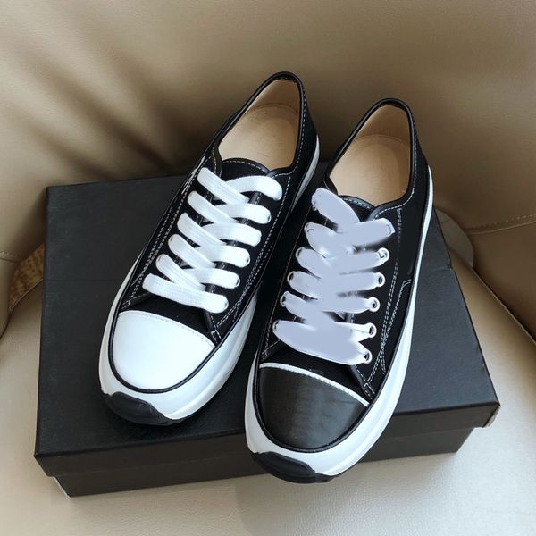 

breathable sports shoes letter designer women 2023 leather sneakers brushed leather loafers platform sneakers casual letter shoe lace-up hei, Black