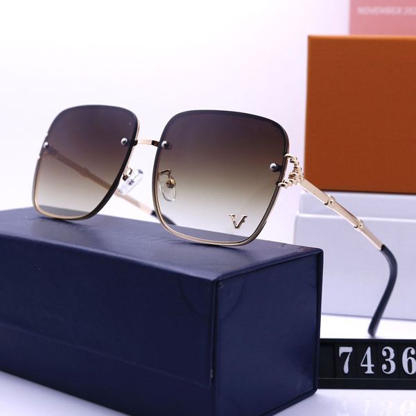 

luxury designer sunglasses for women classic eyewear fashion men galsses, White;black