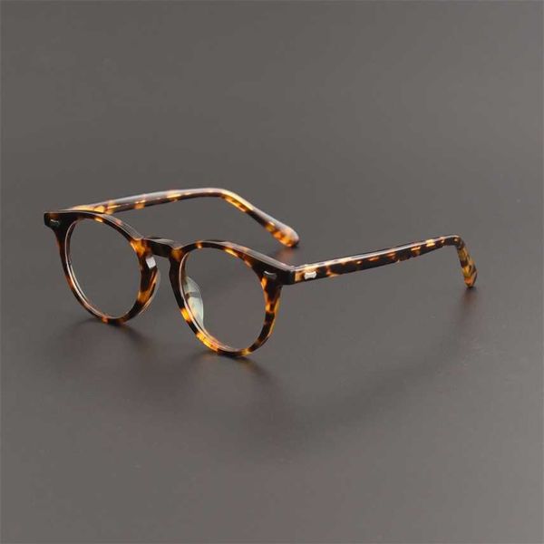 

sunglasses 2023 new japanese designer hand-made plate eyeglass personality trend large frame plain face artifact myopia can be matched with, White;black