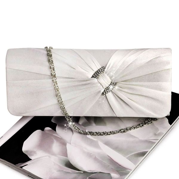 

evening bags handbag purse women bling bridal shoulder clutch bag chain 230313
