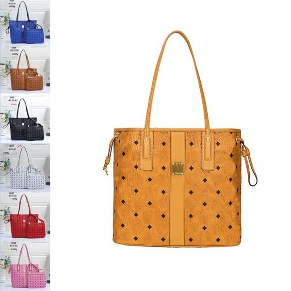 

designer bags fashion two pcs set women handbags luxurys shoulder bag 6color avaliable handag famous style1841
