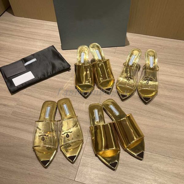 

designer slippers women stylist sandals thick high heels square toe slippers summer leather slides lido weave slipper rubber flat sandal siz, Black