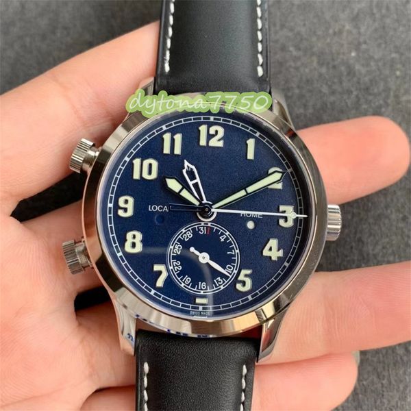 

2023new gr 5524 24-hour time watch size 42 mm equipped with 324sc fus movement automatic chain device sapphire mirror waterproof function de, Slivery;golden