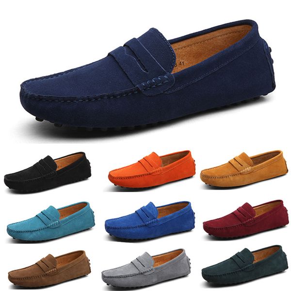 

men casual shoes espadrilles triple black navy brown wine red taupe sky blue burgundy mens sneakers outdoor jogging walking size 40-45 sixty