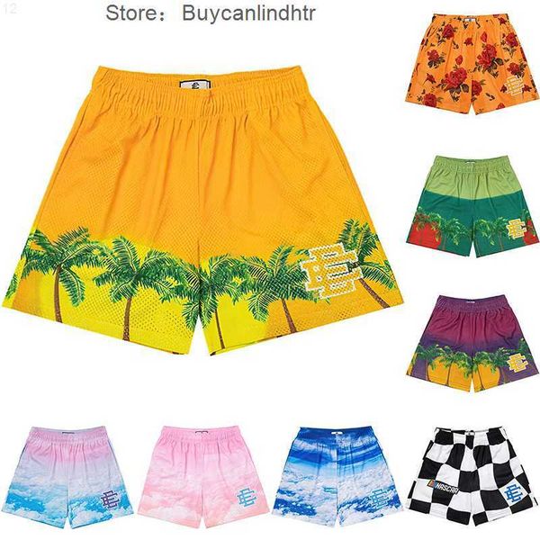 

eric enmanuel basic shorts men summer ee casual male sports fitness mesh men's breathable basketballdrla, White;black