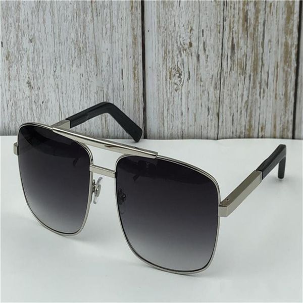 

classic gold attitude sunglasses square pilot sunglasses sonnenbrille mens luxury designer sunglasses glasses shades new with case293v, White;black