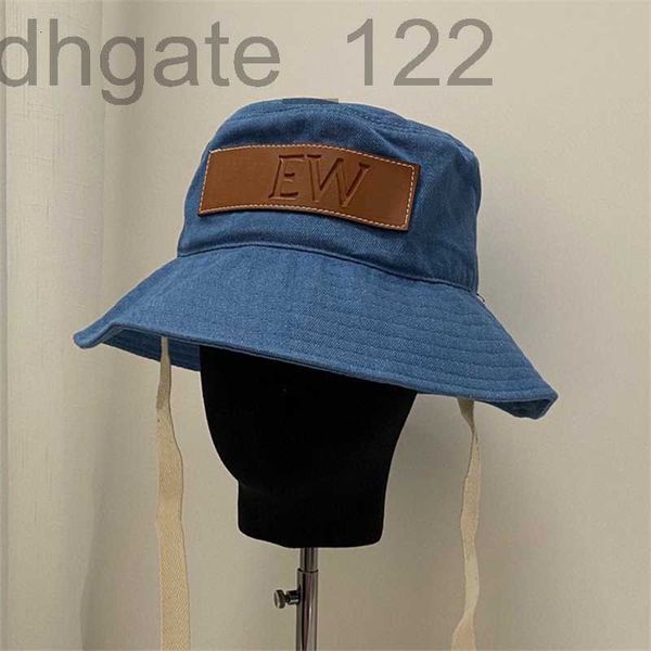 

designer fashion bucket hat cowboy hats suitable for men womens designer street trendy cap beret cowhide lfmq, Blue;gray