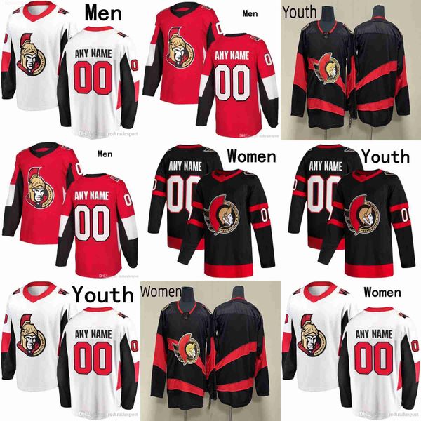 

ottawa senators hockey jerseys 7 brady tkachuk 18 tim stutzle 28 claude giroux 12 alex debrincat 19 drake batherson 72 thomas chabot 6 jakob, Black;red