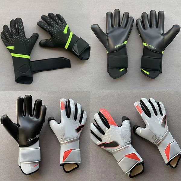 

professional goalkeeper gloves gk football latex goal keeper luvas wholesale, Black
