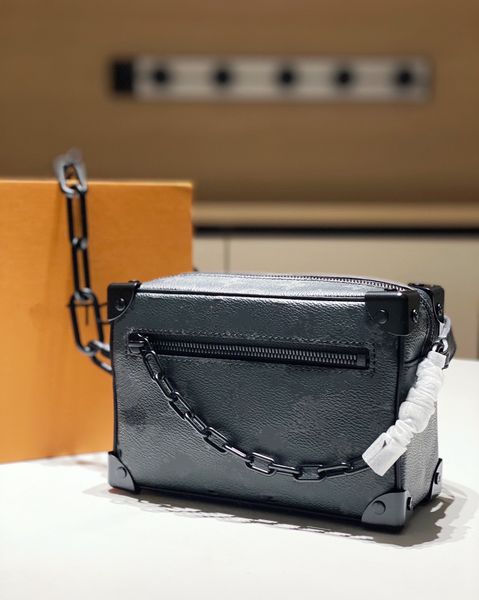 

2023 Designer small square bag fashionable and beautiful universal letter printing for men and women, Black