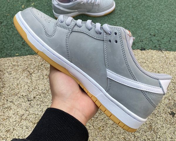 

sb low grey gum shoes wolf grey white orange shoe outdoor sneakers for women men size us 4-13 eur 36-47