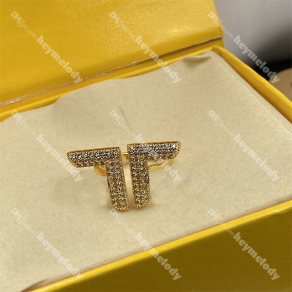 

new designer letter stones ring diamond gold ring for men women jewelry valentine day birthday gift, Silver